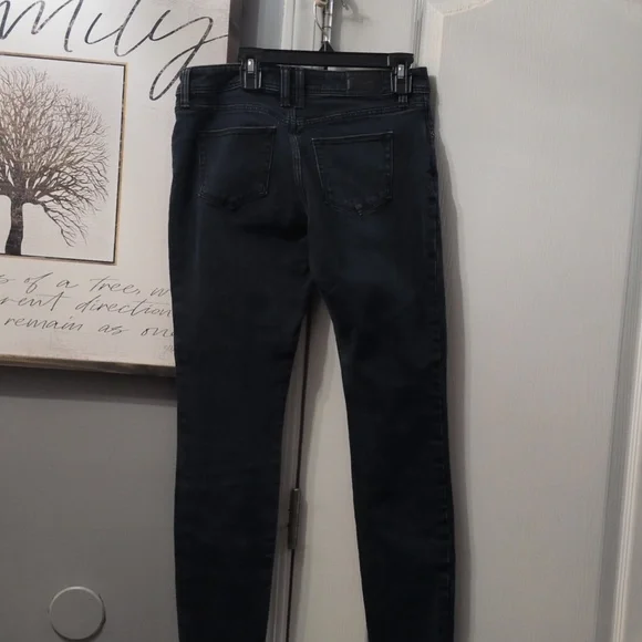 Women's Burberry Brit Skinny Low Rise Size W 28 Jeans- Denim